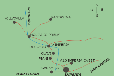 La mappa del Prino
